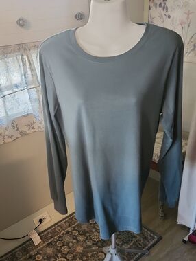 Blue Long Sleeve Shirt
